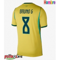 Camiseta Brasil Bruno Guimaraes #8 Primera Equipación Mundial 2026 manga corta
